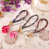 schöne universelle Blume Handgelenk Umhängeband Lanyard zum Verkauf