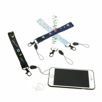 Bracelet de dessin animé personnalisé main cellule courte longe pour téléphone