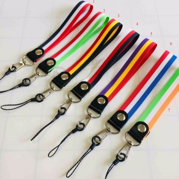 britischer Stil kurze Lanyard Schlüsselbund Halskette USB-Halter
