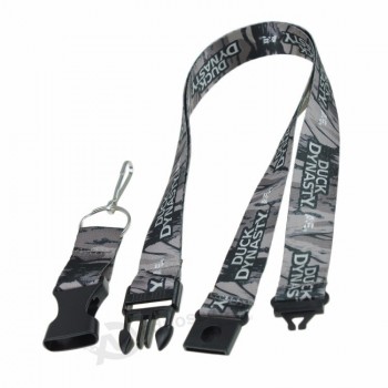 Großhandel individuelles Logo Polyester Trennung Lanyards