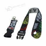 Promotion benutzerdefinierte Polyester abnehmbare Lanyards