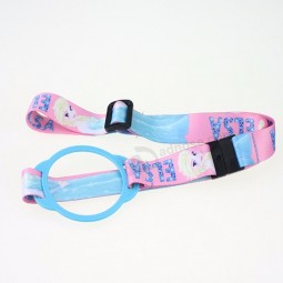 billige individuell bedruckte Polyester-Lanyards mit Clips