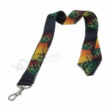 promotie aangepaste logo mode nylon lanyards