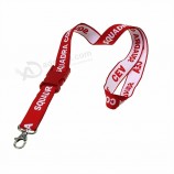 Cordones impresos de poliéster personalizados de alta calidad
