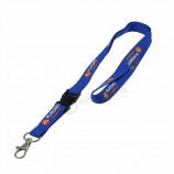 cordones de correa de cuello de cinta de tarjeta de identificación impresa personalizada