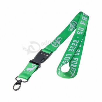 Promotion en gros Longe de sangle de cou imprimée sur mesure