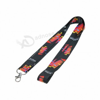 Promotion hochwertige benutzerdefinierte Polyester Druck Lanyard