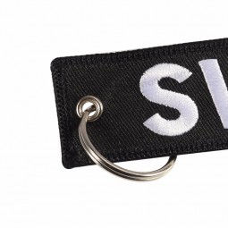 Porte-clés Swat pour motos et voitures Stitch OEM porte-clés Tissu 12.5x3cm porte-clés Fashion sleuytelhanger