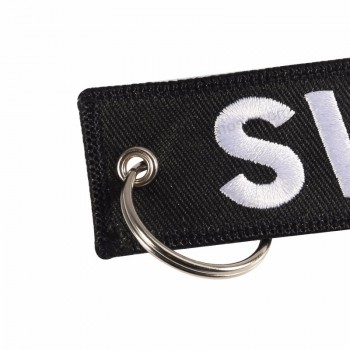 swat sleutelhangers voor motorcyles en auto's stitch OEM sleutelhangers stof 12.5x3 cm sleutelhangers sleutelhanger mode sleuytelhanger