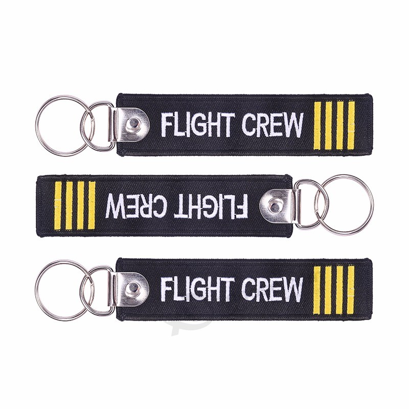 Etichetta chiave per abbigliamento equipaggio FLIGHT4