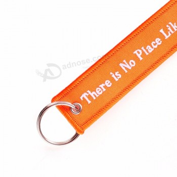 5pcs/lot Embroidery Welcome Home Keychains for Motorcycles and Cars Fashion Jewelry Keychain for KTM Mens Gifts Tag Key Holder