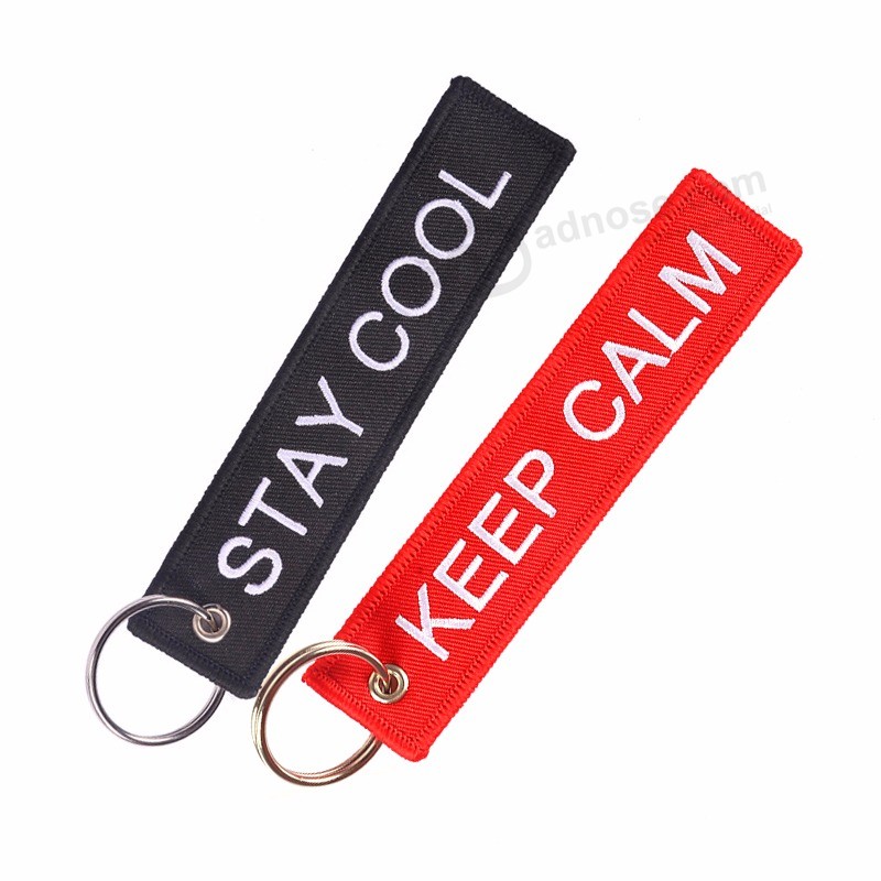 Fashion-Keychain-Set-for-Friends-STAY-COOL-AWESOME-EVERYDAY-Motorcycles-Key-Chains-Red-Embroidery-Key-Chain (4)