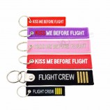 kundenspezifisches keychain küssen MICH vor Flug Schlüsselumbau Duplex für Motorrad