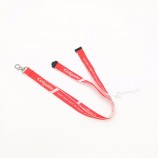 Modedruck Logo Doppelseiten gewebt Jacquard Lanyard