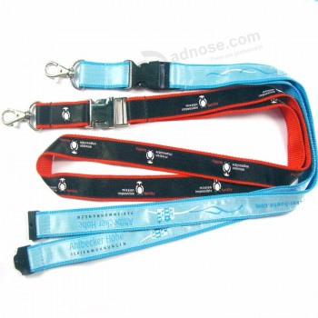 polyester lanyard in kleur met warmteoverdracht