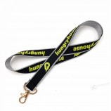 zeefdruk aangepast logo lanyard