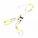 coloful aangepaste sleutelhanger polyester lanyard