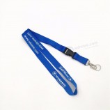 bedrucktes individuelles Polyester-Lanyard mit verschiedenem Zubehör