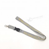 Seide Polyester Lanyard Hersteller mit Haken angepasst