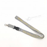 zijde polyester lanyard fabrikant aangepast met haak