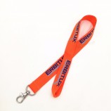 professionele hete delling polyester lanyard op maat