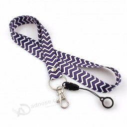 High Quality Polyester Custom Sublimation Pen Holder Neck Lanyard with Logo for Event