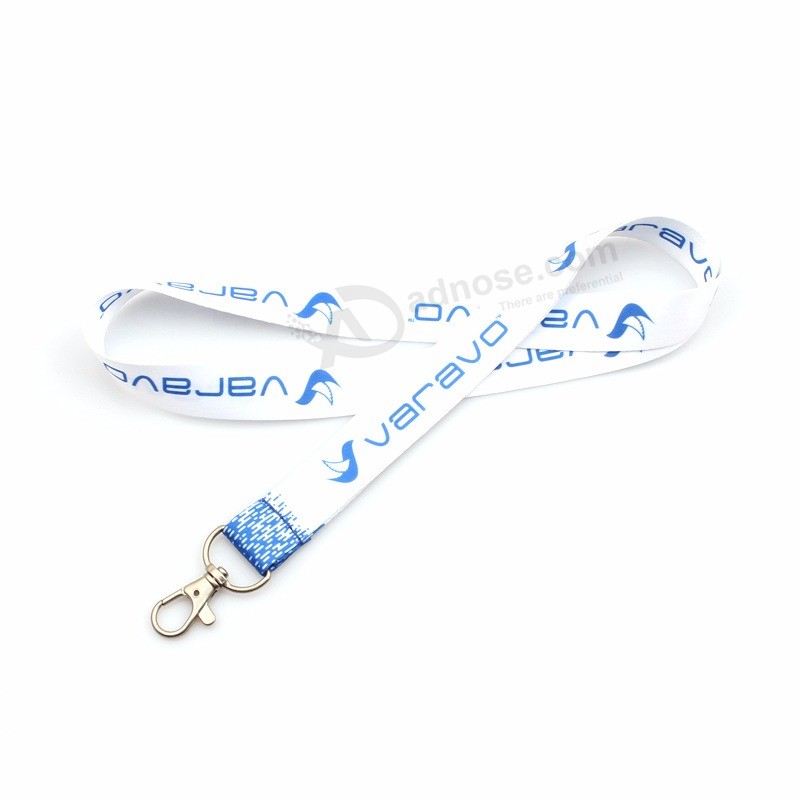 Hot sales Heated transfer Polyester customized Logo printing Cool lanyards for Car Keys