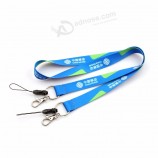 super verschiedene arten neupreis benutzerdefinierte sicherheit hals lanyard mit doppel metallhaken