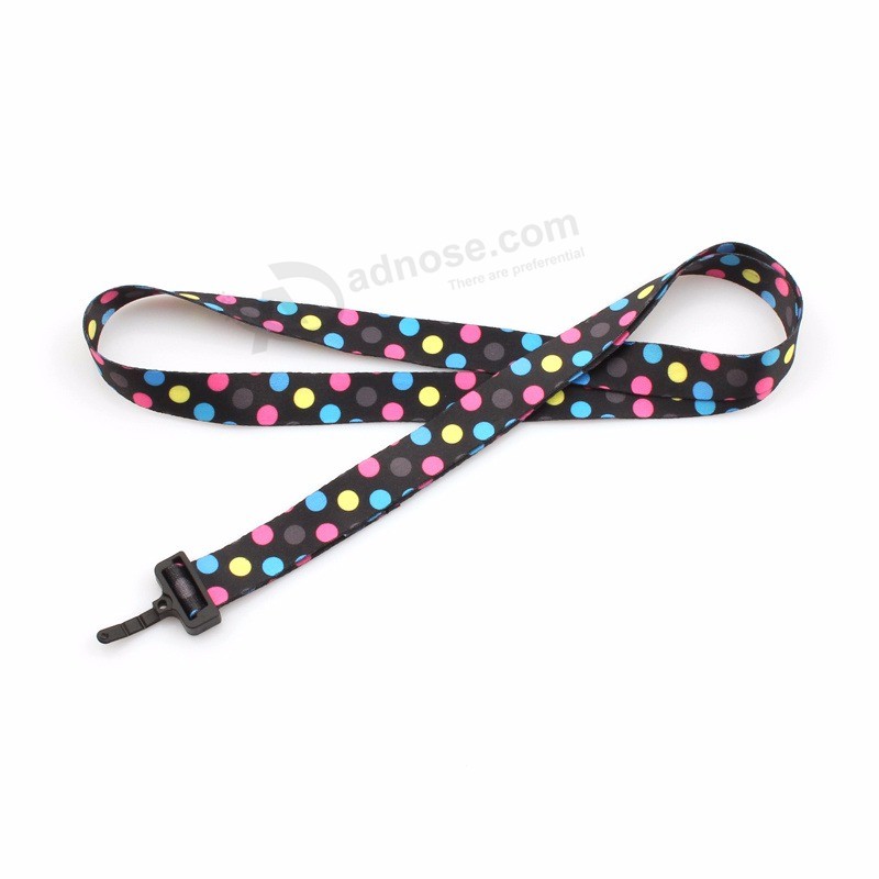 Benutzerdefinierte gedruckte Lanyard Sublimation Schlüsselanhänger Kartenhalter