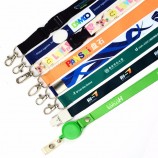Kundendesign Farbband Druck einziehbare Werkzeug Lanyard