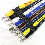 Hochwertiges, einziehbares, individuell bedrucktes Umhängeband, individuell bedrucktes Umhängeband aus Polyester