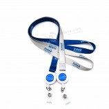 Werbeartikel individuell bedruckte Lanyard / Abzeichenrolle einziehbare Lanyard