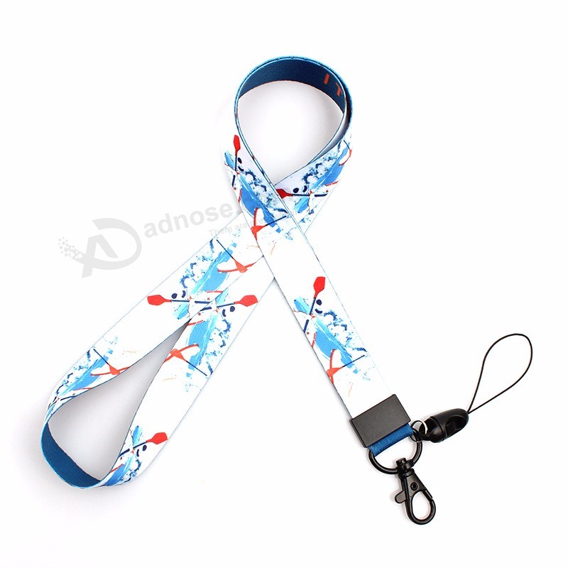 China supplier Wholesale safety Buckle lanyard with cell Phone Clip