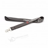 cordino di serigrafia di promozione poliestere a buon mercato di promozione personalizzato con clip in metallo per regalo di mostra