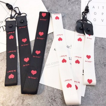 Mignon Sangles de cou Longe Porte-clés Rétractable Porte-badge