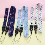 1pc Neuheit Kaktus Flamingo Umhängeband Lanyard einziehbare Kartenhalter für USB-Flash
