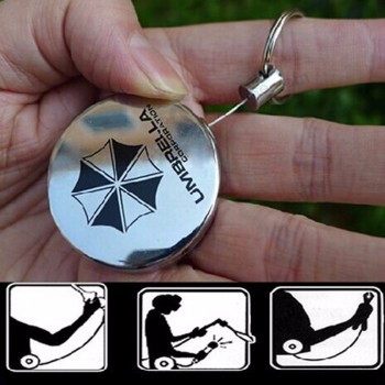 Metall versenkbare Schlüsselring Kleiderbügel drucken Logo