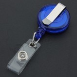 Rückzug einziehbar Yo Yo Schlüsselanhänger Zugkette Gürtelclip Ausweishülle Skipass