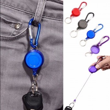 Neue einziehbare Pull Keyring ID Abzeichen Lanyard Inhaber günstigen Preis