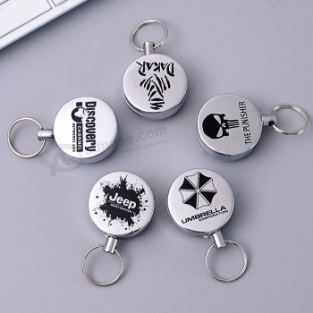 Retractable Pull KeyRing ID Badge factory direct