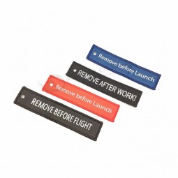 Porte-clés en tissu Logo de voiture brodé Logo Imprimé