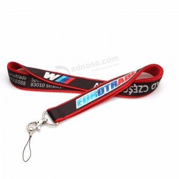 Individuell bedruckte Lanyards aus Seidensieb mit personalisiertem Logo