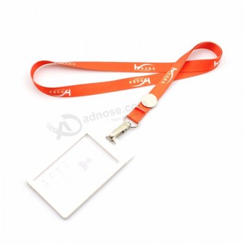 High Quality Fashion Eco-Friendly Custom Polyester Lanyard for ID Card