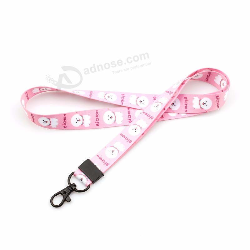 Excellent Quality Custom Logo Print Durable Polyester Conference Lanyard