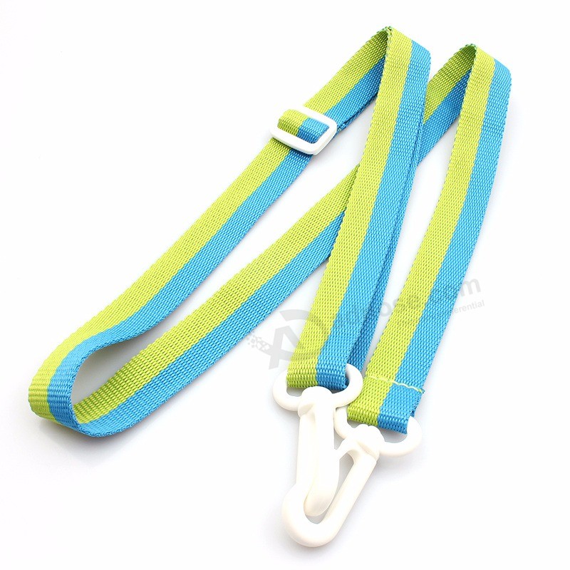 Sublimation polyester Supreme lanyard with metal Hook