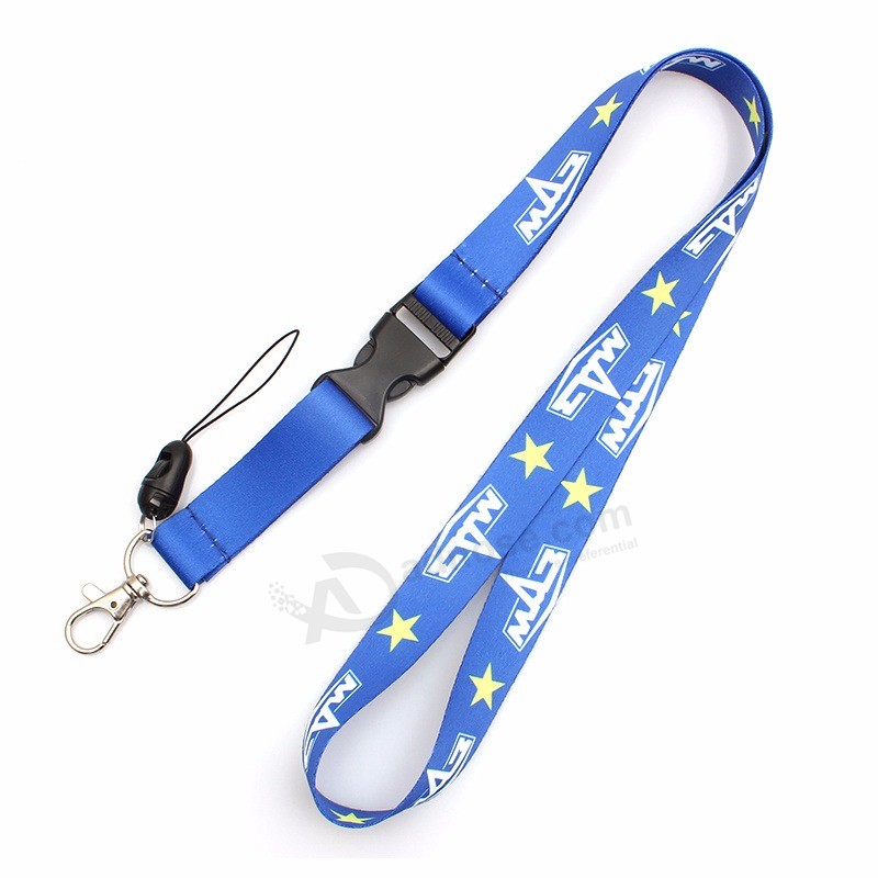 Top Quality Printing Polyester Neck Lanyard for Teenagers