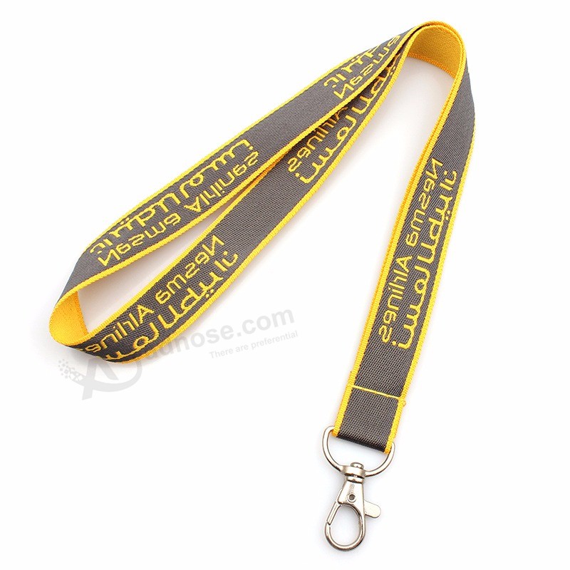 High Quality Personalized Funny Jacquard Lanyard with Custom Logo