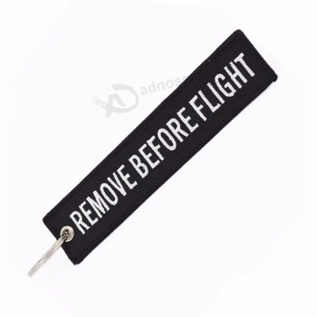 定制面料钥匙扣刺绣机织钥匙扣制造商
