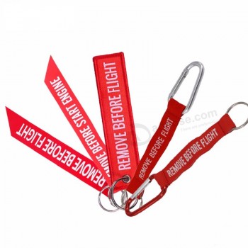 Vente en gros de porte-clés personnalisés Porte-clés d’hôtel brodé