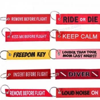 Auto sleutelhanger voor motorfietsen op maat Sleutelhangers borduren Key tag